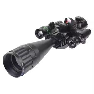 China Mini Red Dot Sight+Red Laser Sight Hunting Scope Combo Optical Scope Reflex Sight Scope for Tactical Hunting on sale