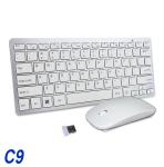 Full Size Wireless Keyboard And Mouse Combo 2.4G Stable Connection Adjustable