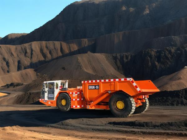 Quality DERUI DRUK-15 The Compact Durable Underground Utility Vehicle Rugged Structures for sale