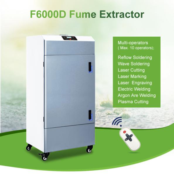 Quality Dust And Smoke Absorber Air Purification System Safe Low Noise for sale