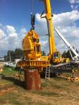 Frequency Variable Sheet Pile Driver Electric Vibro Hammer High Efficiency