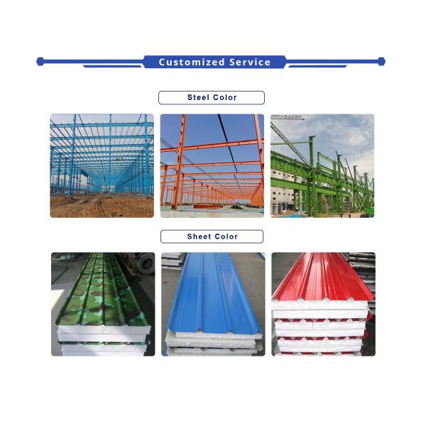 Q235b Q345b Workshop Steel Structure Heavy Frame Buildings Galvanized