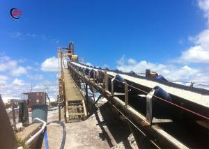 Heavy Duty Fixed Belt Conveyor Machine Mining Trough Type Ce Certified