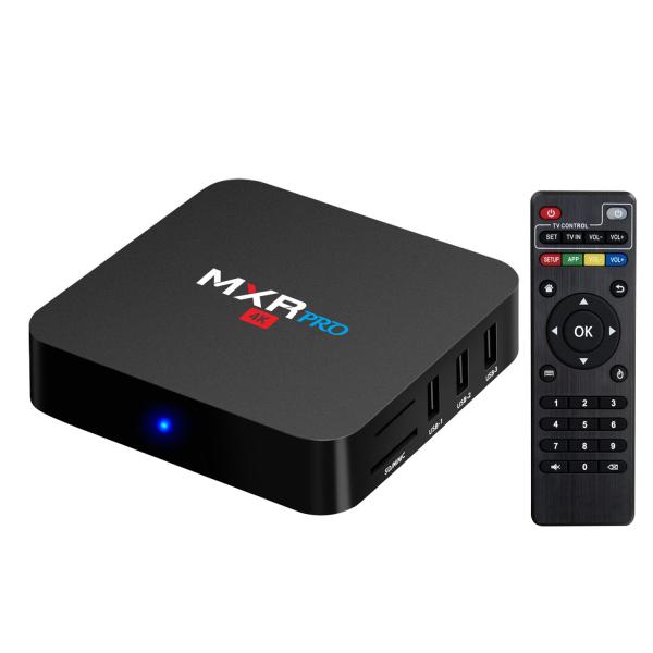 Quality MXR PRO RK3328 KODI 17.3 with Add-ons 4GB/32GB Android 7.1.1 4K HDR TV BOX WIFI LAN VP9 HDMI USB3.0 for sale