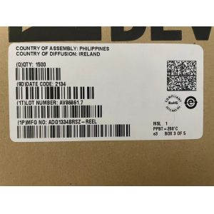 Buy cheap ADG1334BRSZ 700mhz 20ssop IC Switch SPDT Analog Devices Inc. product