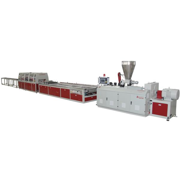 132 1 Screw L/D Ratio Power kW 268 PVC Hollow Sheet Extrusion Line for Transportation