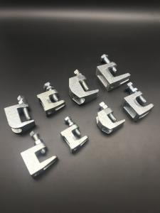 China Customized Zinc Plated m8 m12 Unistrut Structure Beam Clamps on sale