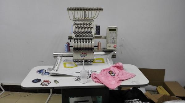 Quality Second Hand Computerised Embroidery Machine With 1000rpm Speed TEJT-C1201 for sale