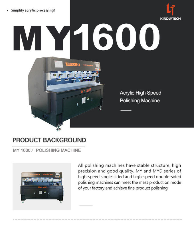 ISO9001 9000rpm Diamond Edge Polishing Machine For Plexiglass