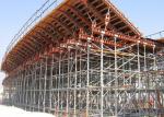 Movable Cuplock Scaffolding System HDG Surface High Durable Easy Install