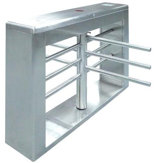 Quality One-way Direction Automatic Rotation Full Height Turnstile with LED Display for Museum for sale