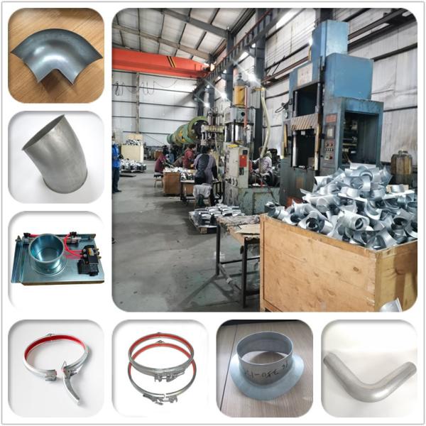 140mm Dust Collection OEM Galvanised Pipe Repair Clamp