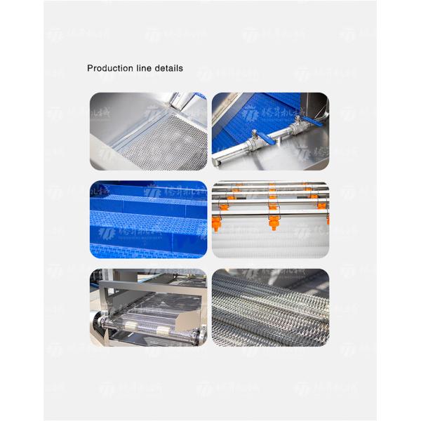 Kiwi Carrot Taro Vegetable Brush Bubble Cleaning Machine 2.5KW