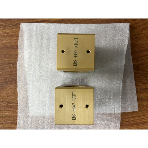 Textile Machinery Components Monforts Stenter Parts Width Adjustment Nut Tr44*7 Left And Right Peek Material