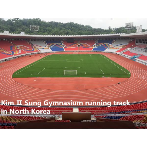 Red EPDM Granule PU Running Track Full Pour Polyurethane Binder