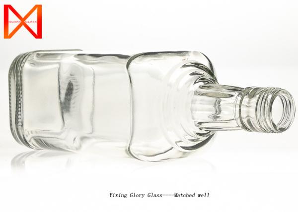 Quality 500ml 750ml Empty Glass Wine Bottles Screen Printing  Fresh Feeling Machine Made for sale