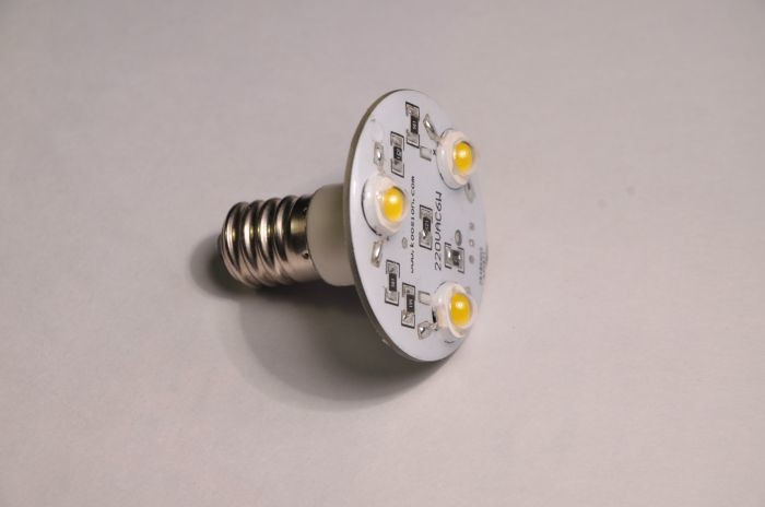 KooSion E14 high Lumen Output Led Strobe Lamps 230V AC 5 colours waterproof
