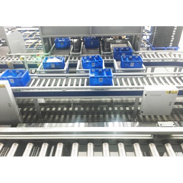 Carton Box Conveyor Sorting System Flexible Gravity Roller Conveyor System Logistics Sorting Warehouse Storage Rack