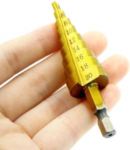 China 21mm Hss Taper Shank Drill Bit Triangle Shank Fast Speed on sale
