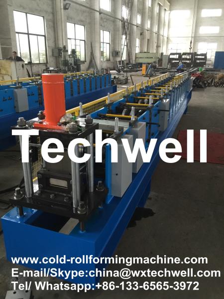 Rack Beam Box Profile Roll Forming Machine with 11KW Main Power and 70mm Pallet