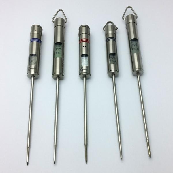 LCD Backlight 392F SS Probe Kitchen Food Thermometer