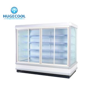 R22/R404a Multideck Display Cabinets , Multideck Refrigerated Display Front Open