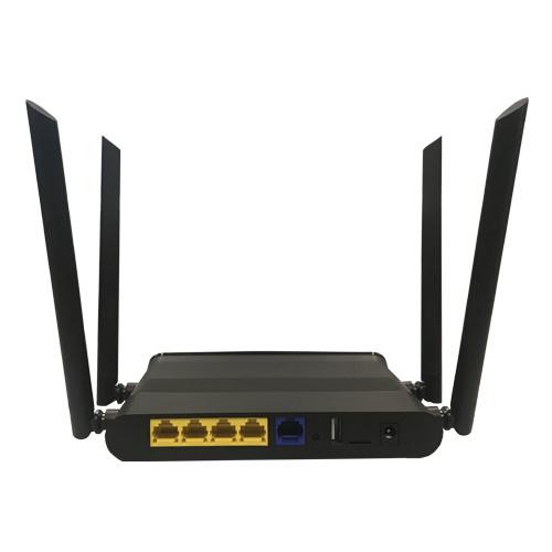 Quality CS12004D 1166Mbps 4 Antennas 2.4G 5G Dual Band Wifi Router for sale