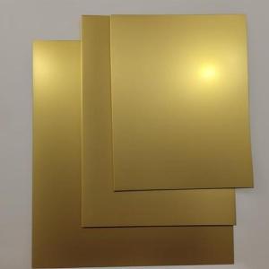 China PET Golden Metallized Board Paper Packaging Solutions Paper Board Packaging on sale