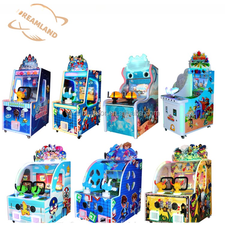32inch Water Shooting Game Machine With English / Chinese Language Customizable