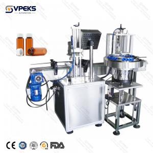 Buy cheap 30-40 Bottles/Min Bottle Capping Machine Theli Packing Machine With 2-12 Filling Nozzles product