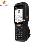 QR Code Handheld Barcode Scanner 4'' 4G Bluetooth 4.0 With NFC RFID Printer
