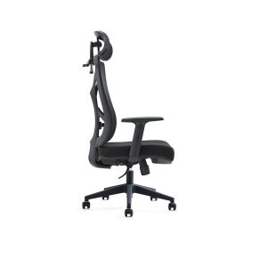 China Operator Netted Mesh Seat Office Chair With Headrest on sale