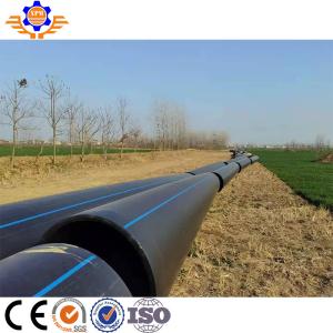 HDPE Plastic Single Screw PE Extruder Machine Polyethylene Gas Pipe