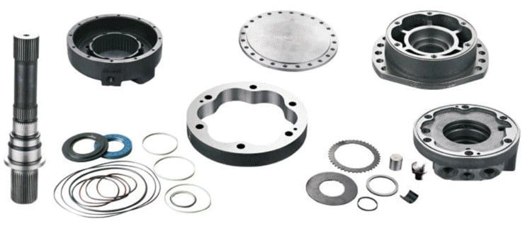Customization Rexroth 03 Hydraulic Radial Motor Parts Stator And Rotor