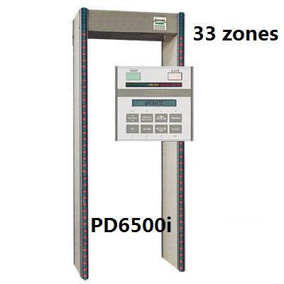 Quality Hotel Shakeproof Door Frame Metal Detector With Light And Sound Alarm for sale