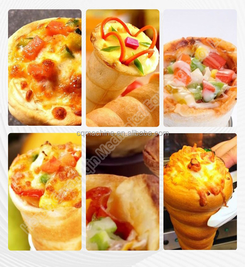 Pizza Cone Machine Ice Cream Cone Making Machine Automatic Pizza Cone Making Machine
