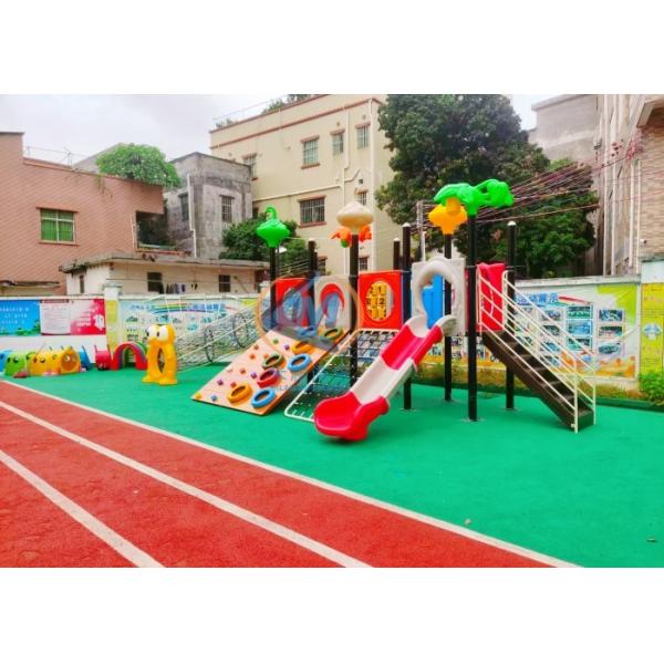 LLDPE Plastic Outdoor Playground Slide High Durability For Kindergarden