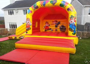 Funny Kerry Inflatable Combo, Childrens Bouncy Castle with Slide