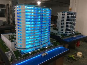 Buy cheap Acrylic Residential Building Model , 3D Max Building Modeling 1 . 6 * 1 . 8M product