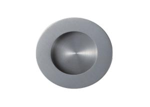 Round stainless steel hidden cupboard furniture handle  recessed concealed flush pull handle