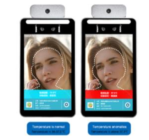 Buy cheap Body Temperature Scan Detection 1280 X 960 Face Recognition Thermometers product