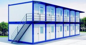 China Double Deck Custom Shipping Container Homes Flexible Assembly For School Dormitory on sale