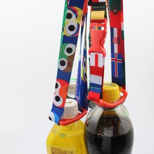 China Tag: adjustable Water Bottle Neck Lanyard | Bottle Holder Lanyard With Clip | Bottle Holder Lanyard For Travel on sale