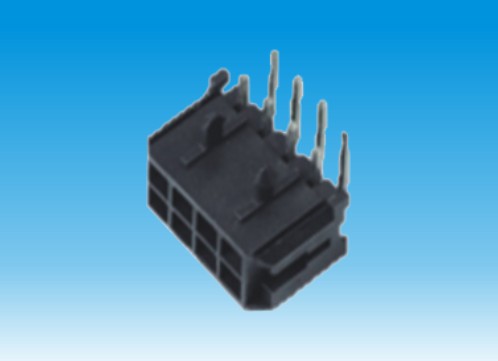 LCP Wafer Connector , Single Row Header Connector SMT Wire To Board Tin Plated