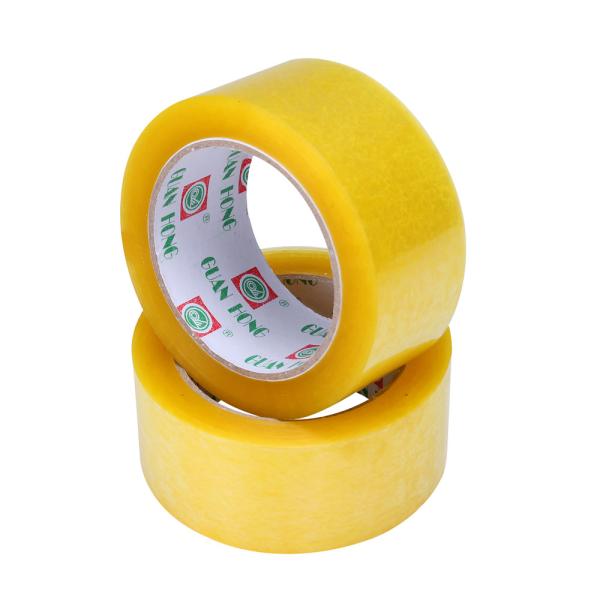 Quality 48mm X 25m Low Noise BOPP Packing Tape Waterproof Custom Logo for sale