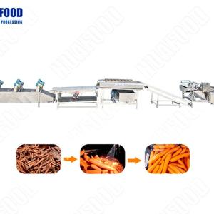 Stainless Steel Food Drying Machine Leaf Vegetables Washing Line