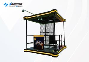 Buy cheap Black VR Tower 2 Players Virtual Reality Game Interactive Shooting Simulator product