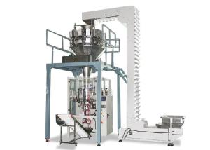 Buy cheap Pneumatic Automatic Vertical Packing Machine , Sugar Packing Machine With Scale product