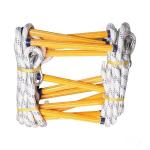6m To 100m Fire Rescue Anti-Slip Soft Ladder With Resin Rungs