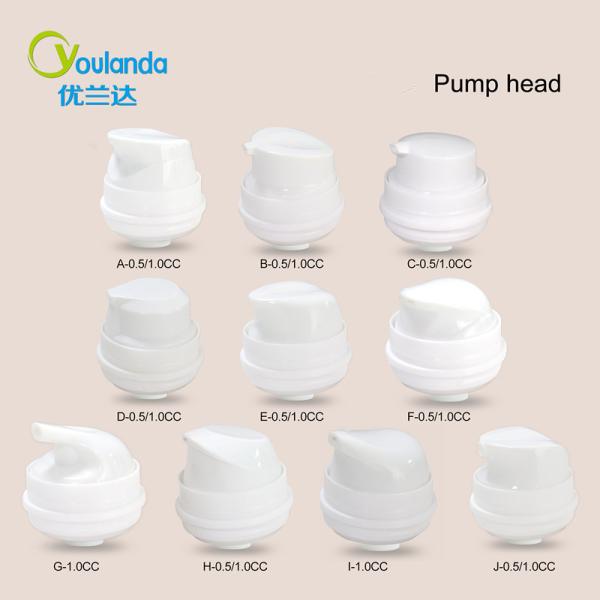 50ml 80ml 150ml PP Lotion Pump Bottle With 10 Pump Head
